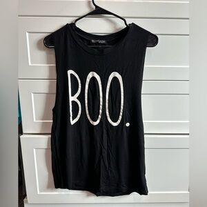 “BOO” Halloween tank